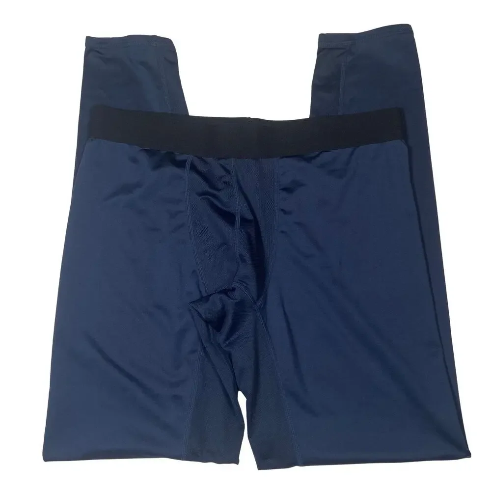 Tek Gear Layer Leggings Boys Size Large Husky Blue 27x26 Athletic Breathable